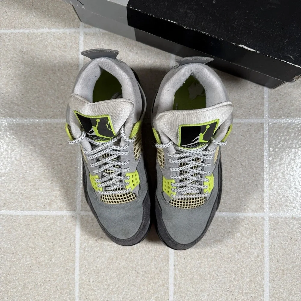 Nike Air Jordan 4 Retro SE 'Neon 95' CT5342-007 Men's Size 8